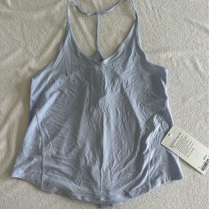 Lululemon Modal-Silk Yoga Tank NEW w tags.   Pale Lavendar